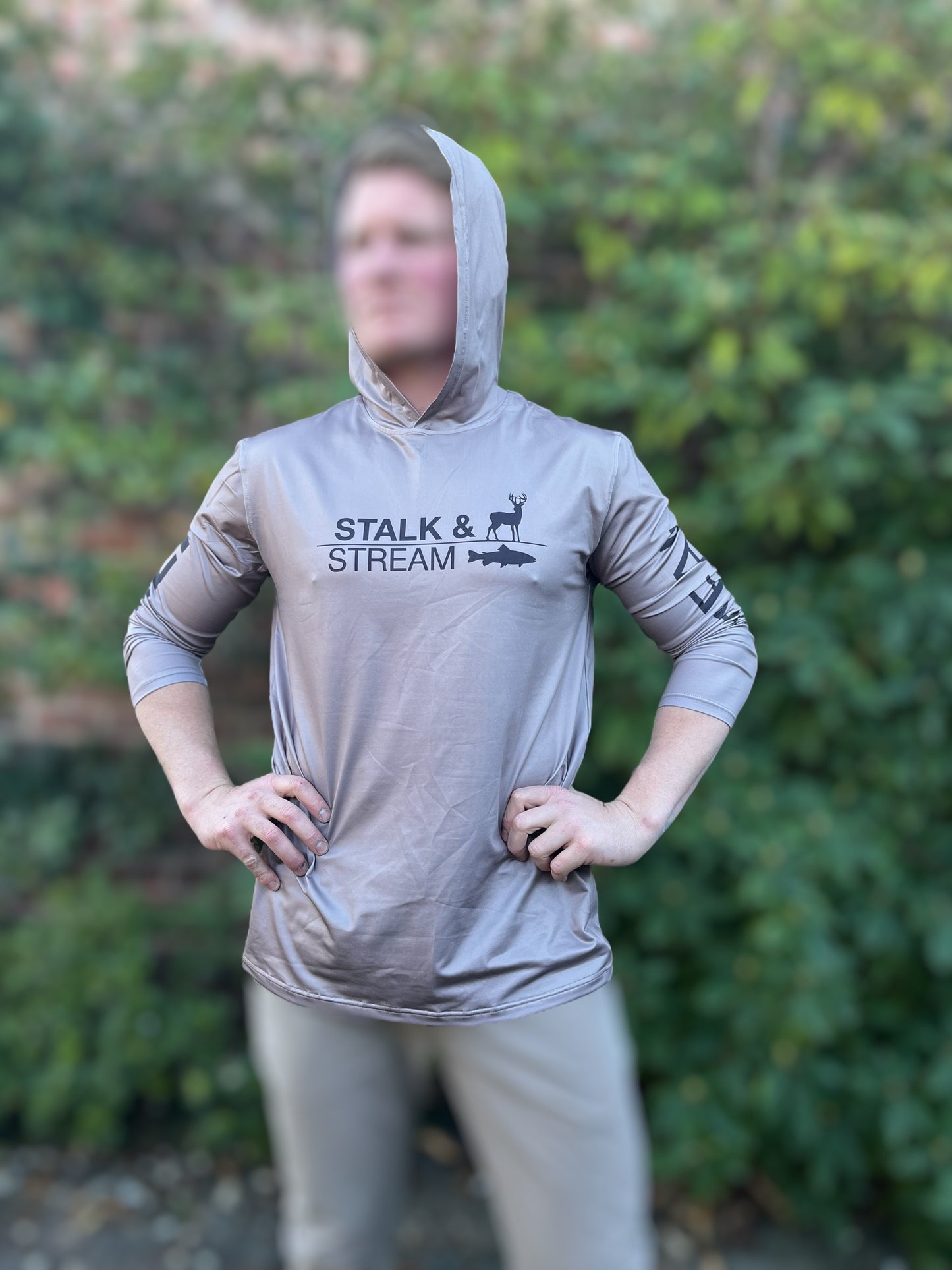 Dune Mirage - Khaki - Hooded - Outdoor Performance Shirt. 1 week wait (pre order)