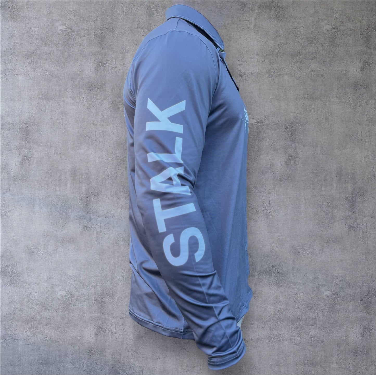 Wolf Hide - Grey - Collared - Outdoor Performance Shirt. 1 week wait (pre order)